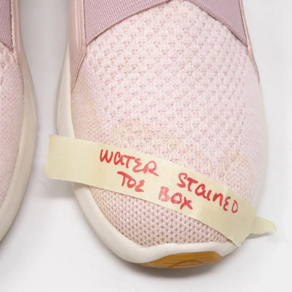 Mark Nason A Linear Kenley Womens Sneakers Pink Arch Fit Slip On Floral 8.5
